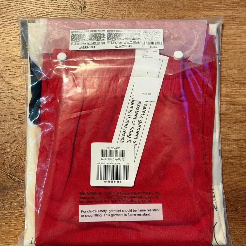 GAP Kids Spider-Man Recycled PJ Jogger Set